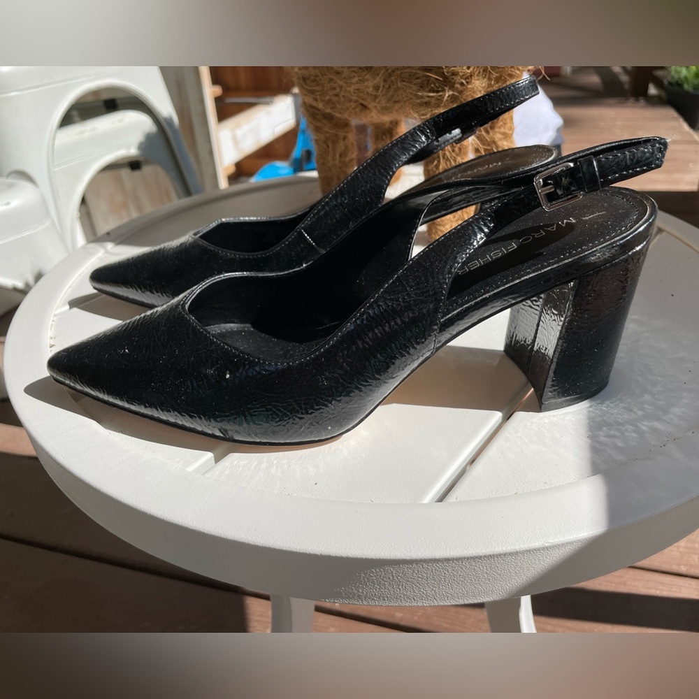 Marc Fisher Black pump heels